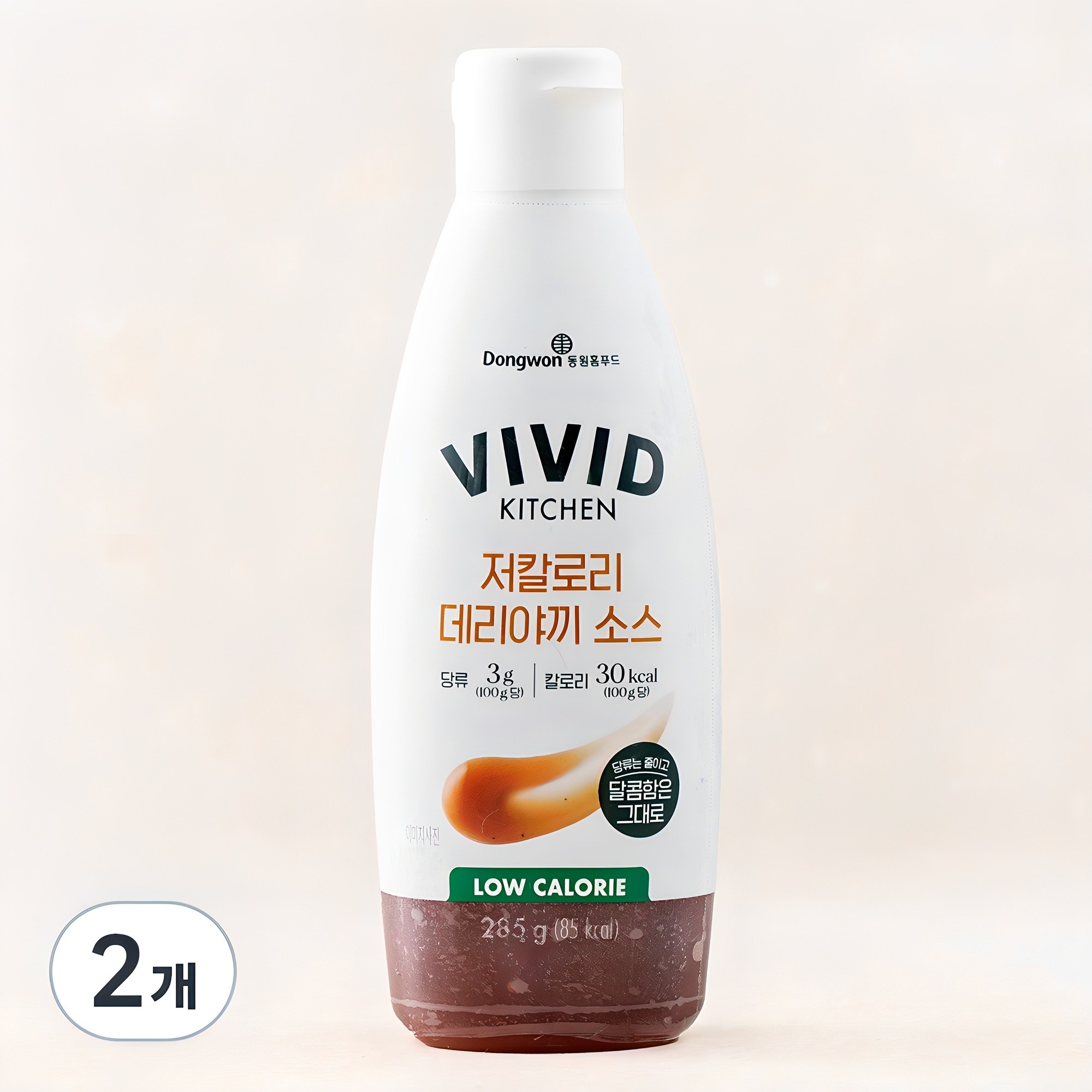 [로켓프레시] 비비드키친 저칼로리 데리야끼 소스