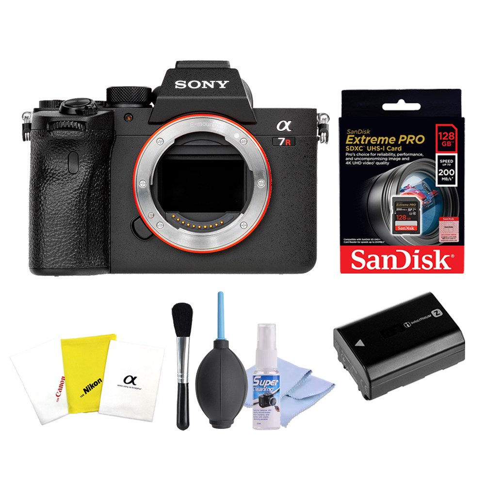 소니 정품 A7R V (A7RM5/A7R5) ) / 128GB + 정품 배터리 외 액세서리 패키지