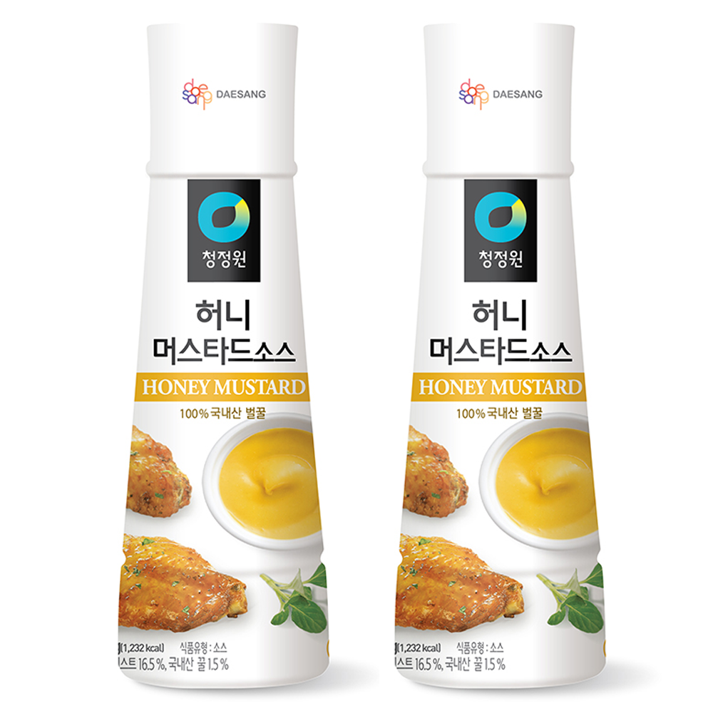 청정원 허니 머스타드 소스