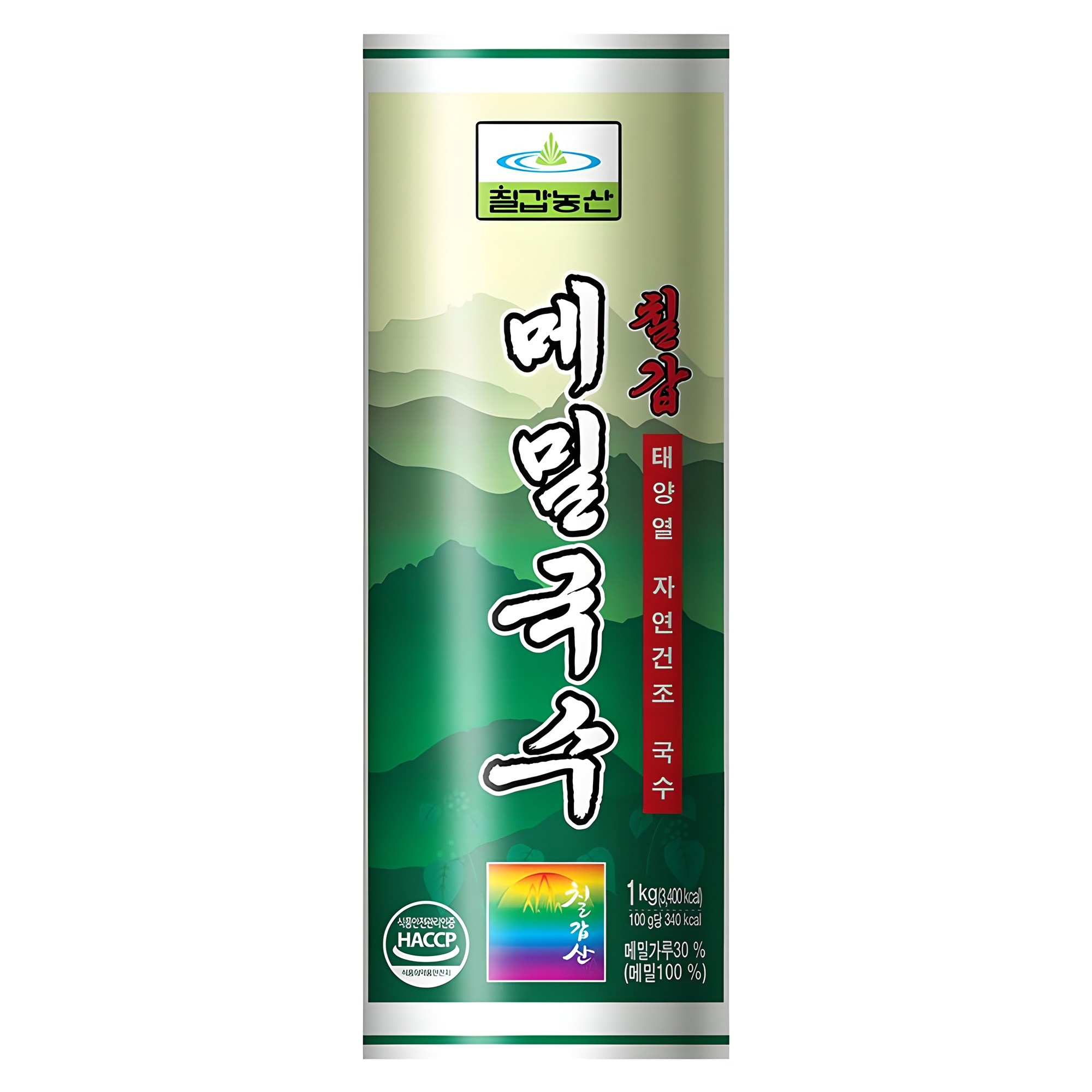 칠갑농산 메밀국수