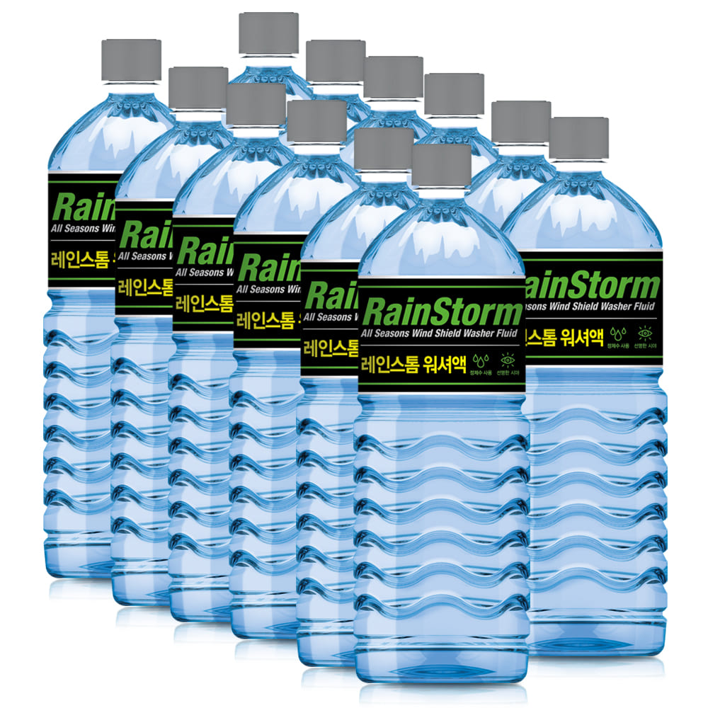 카렉스 레인스톰 에탄올 워셔액, 1.8L, 12개